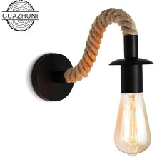 Dobbelthovedet retro reblamper, industriel landhusdekoration med robust design