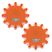 Illuminazione di emergenza di alta qualità per la sicurezza stradale, la base magnetica garantisce un montaggio sicuro sui veicoli, 9 modalità di