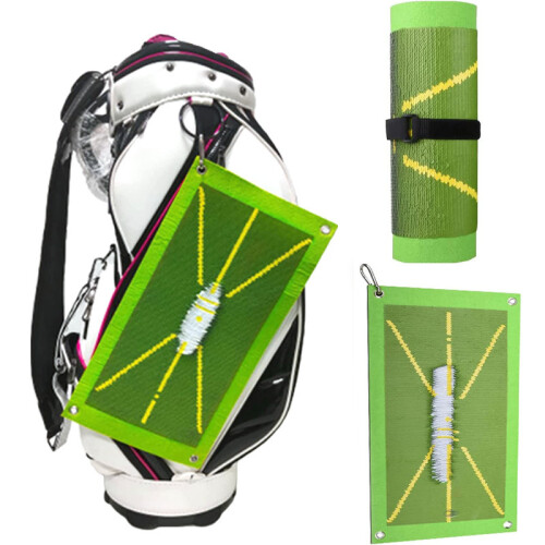 Golf-Trainingsmatte / Golfschwung-Übungsmatte 25x50 cm 2