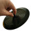 Geschirrstopfen aus Silikon Black 15 cm 6