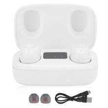 Wireless Stereo Bluetooth Earbuds With Touch Control HIFI Audio Long Battery Life Half In Ear Close Ear Wear Comfortable Fit For Daily Use