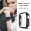 Εξαιρετικά λεπτή θήκη αφής για Apple Watch Series9, ανθεκτική στις γρατσουνιές και τους 3