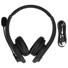 Hochwertiges Bluetooth-Headset mit fortschrittlicher Geräuschunterdrückung und leichtem Design für Videokonferenzplattformen