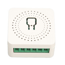 Intelligent Mini Smart Switch, stabil Zigbee-forbindelse sikrer pålidelig ydeevne i dit smarte hjemmeautomationssystem, designet til problemfri drift