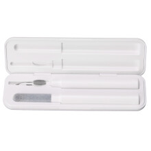 Kit de curățare accesorii căști Bluetooth, stilou multifuncțional 3 în 1 cu vârf metalic și perie de înaltă densitate - pentru căști