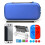 Nintendo Switch OLED Etui mit Zubehör 9-teilig Blue 1