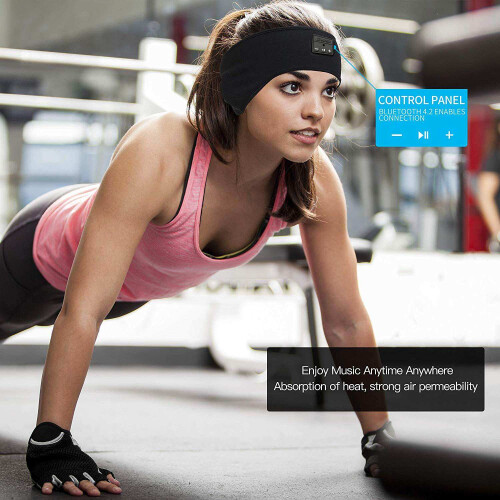 Schlafmaske mit integriertem Bluetooth Black 1