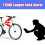 Allarme bicicletta con telecomando 113 dB Black 8