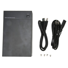 External Hard Drive Dock, 2.5/3.5in SATA Hard Drives with Built In Cooling Fan for Fast Storage Backups and Super Speed Data Transfer, USB3.0 to SATA