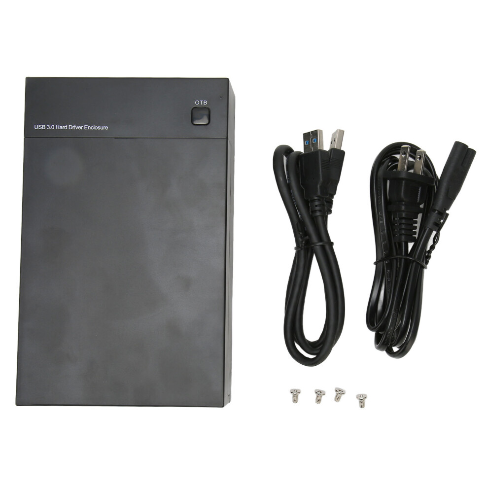 External Hard Drive Case, 2.5/3.5In Sata Hard Drives With Intelligent Chip For Multiple Protection, Fast Storage Backups And Uasp Technology 9138057395228