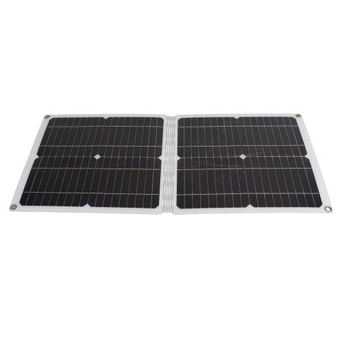 Versatile Applications Solar Panel Kit, Monocrystalline Solar Panel With Automatic Charging For 18V Batteries And Dc Charging Equipment, Portable 1