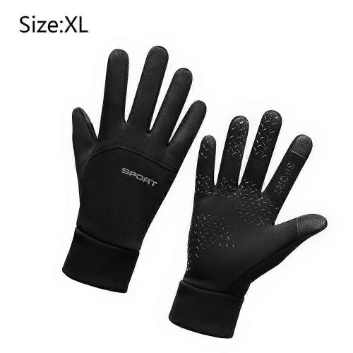(L, Black) Professional police gloves. - Black 2