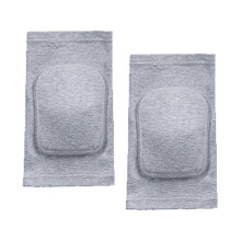 (M, grey a pair) Sports dance roller skating dance kneeling anti-fall thickened sponge knee pads