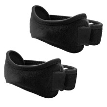 (As show, reda pair) Sports knee pads, outdoor cycling mountaineering knee pads