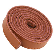 Faux Leather Strips Leather Straps  Leather Fabric Strips-Brown