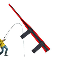 Fishing Pole Covers Adjustable Elastic Band Protector Protective Rod Cover Sleeve Durable Outdoor Gear Holder