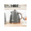 HOMCOM 3kW Rapid Boil Honeycomb Kettle - Grey. 2