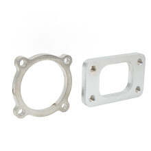 T3 4 Bolts Turbo Intake Flanges High Temp Metal Alloy Sealing