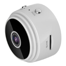 Trådløst WiFi-kamera med nattsyn, minikamera med 1080P HD-oppløsning, brukervennlig mini-Wifi-kamera med vidvinkelobjektiv for politiovervåking