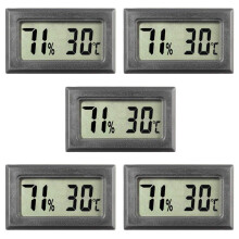 Hygrometer für die Innenraumluftfeuchtigkeit, digitales Temperatur- und Feuchtigkeitsmessgerät für einen breiten Temperaturmessbereich,