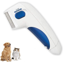 Ferramenta de higiene para animais de estimação, limpador eletrônico anti-piolhos para controle suave e sem produtos químicos de pulgas, design