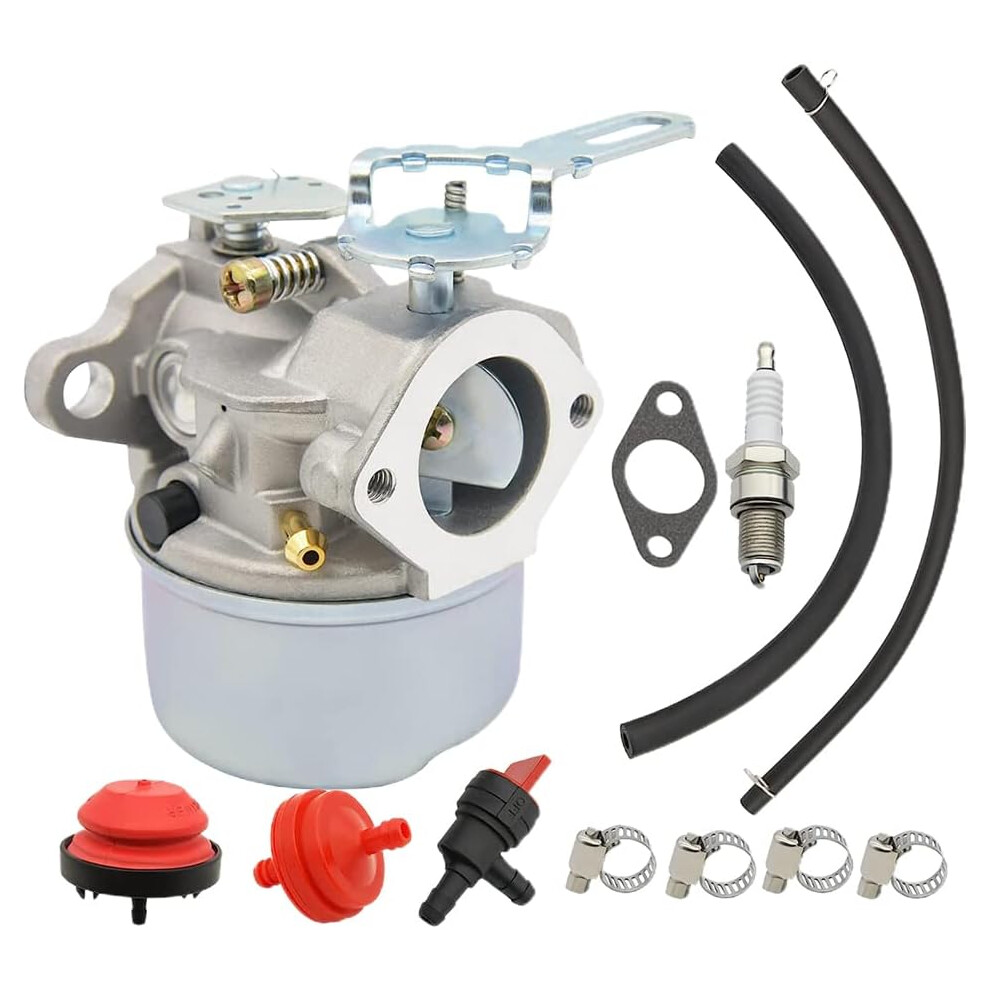 Replacement Carburetor Kit For Tecumseh Engines, Horizontal Engine Snowblower Repair Kit Ensures Optimal Performance And Reliability 9448196398968