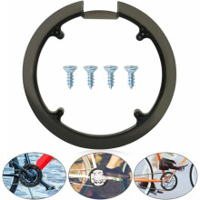 Protezione per catena, copri pignone in plastica di alta qualità, design leggero per un'installazione facile e veloce su MTB o bici da strada.
