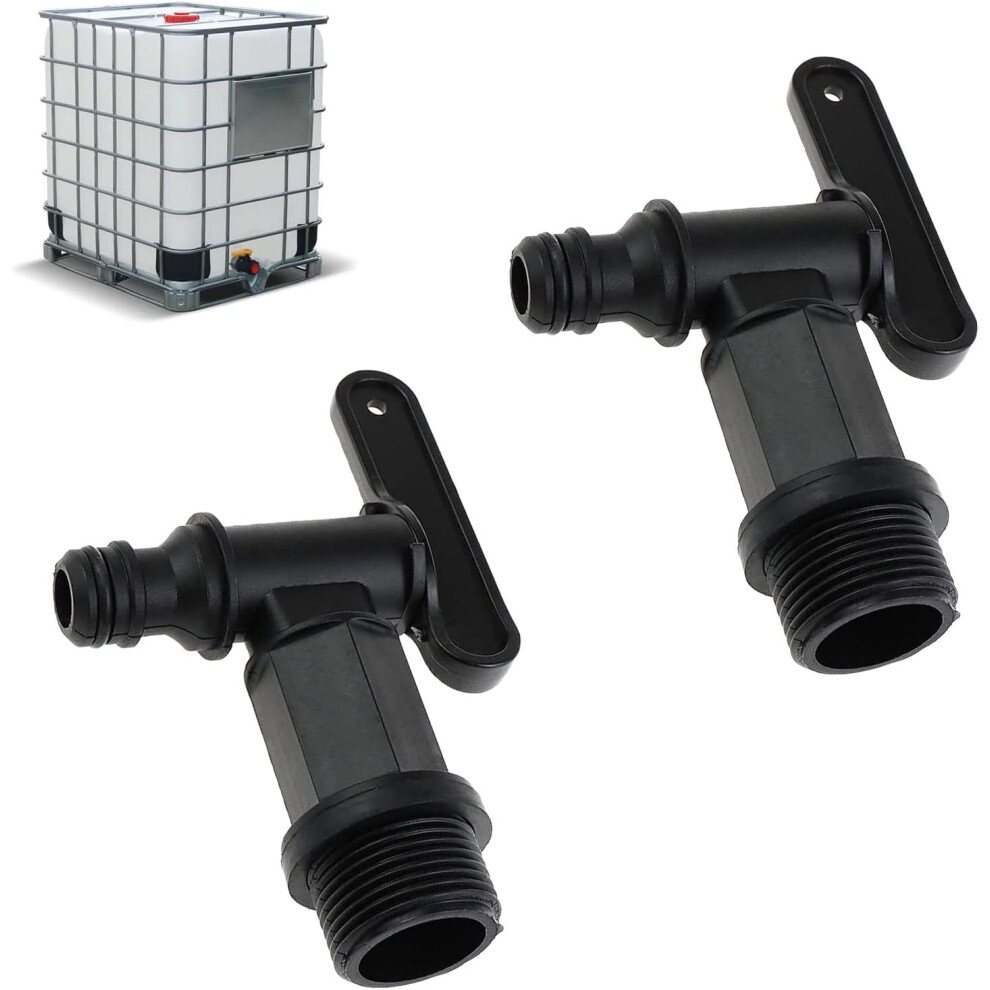 Drum Spigot Faucet With Polypropylene Construction, Suitable For 1 Inch Hole Installation, Provides A Firm Hose Connection For Various Applications 9433291735879