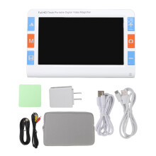 Portable Digital Magnifier Electronic Reading Aid 7.0 Inch HD LCD Screen with 2X to 32X Zoom, Powerful Magnification for Low Vision Color Blindness,