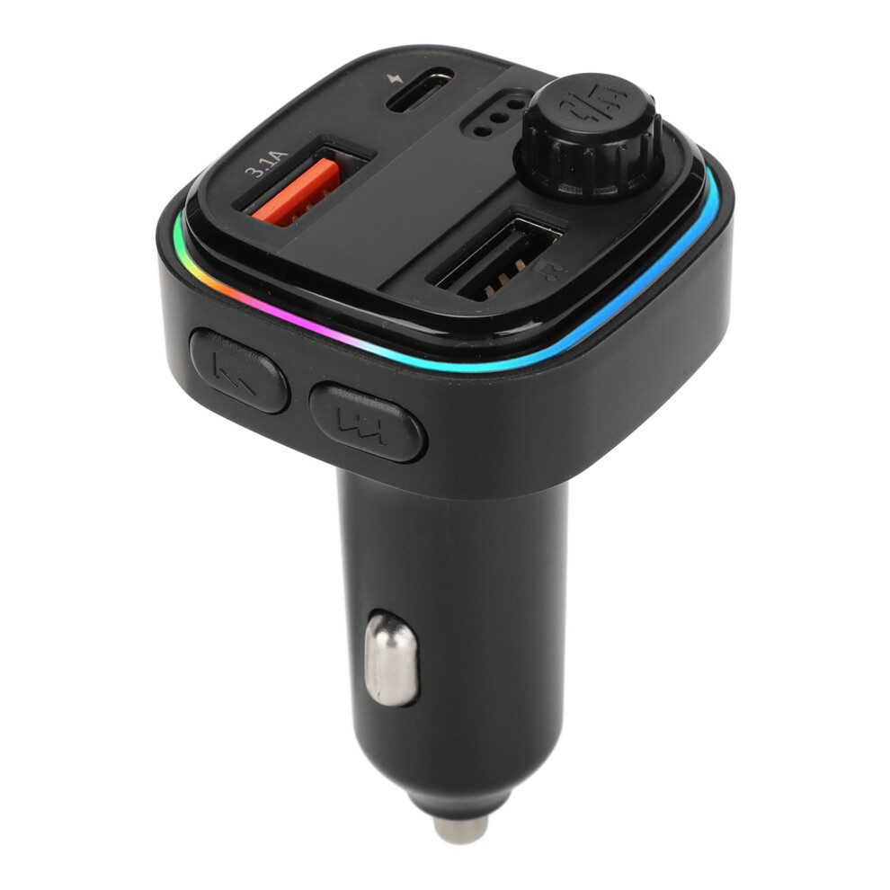 Enhanced Bluetooth Car Adapter, Led Backlit For Safe Night Driving, Compatible With Various Devices, Offers Hi-Fi Sound And Quick Access To Voice 9405630486483