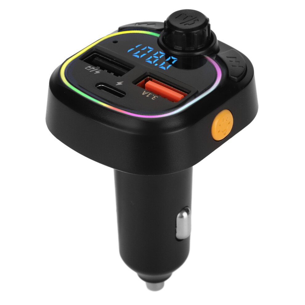 Elevate Your Drive: Bluetooth 5.0 Stable Transmission Fast Charger For Your Car, Offers Wide Compatibility And Over-Current Protection, Perfect For 9138057363760