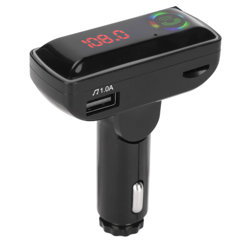 Πομπός Bluetooth FM για αυτοκίνητο, ασύρματο στερεοφωνικό πρόγραμμα αναπαραγωγής 1