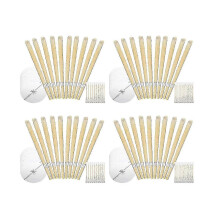 40 Pack Beeswax Ear Candles Wax Removal, 9 Inches Natural Ear Wax Candles for Ear Candling Wax Removal, Ear Candling Candles for Ear Cleaning - MXBC_i