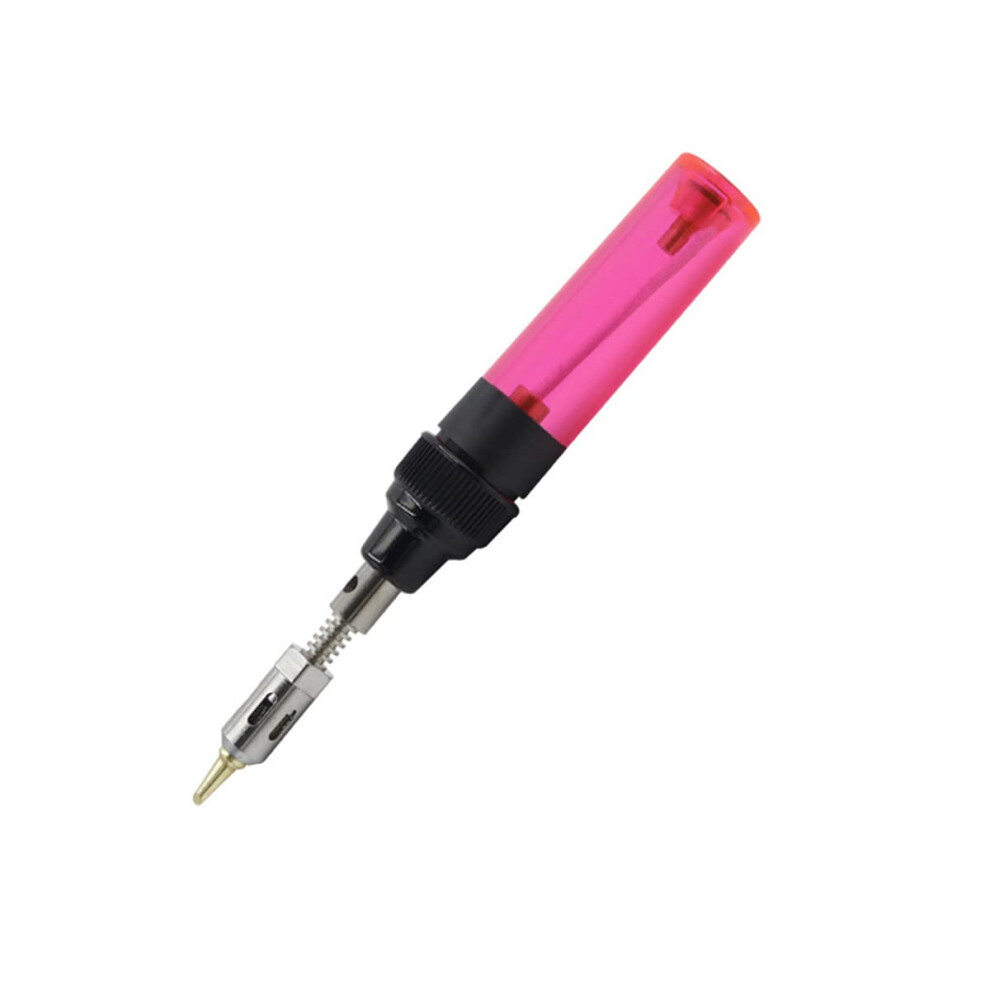 Soldering Irons Red Portable Mini Cordless Torch Pen Type Gas Soldering Iron Multifunctional Welding Tools 9382693773661