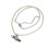 Collier de perles simulées, perles de tempérament-Violet 1