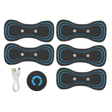 Stimulateur musculaire EMS approuvé par la FDA pour le renforcement abdominal et le massage complet du corps, conception sans fil rechargeable,