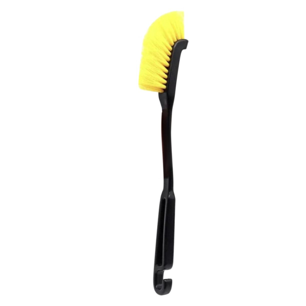 Car Detailing Brush With Soft Dense Bristles And Ergonomic Handle For Wheel And Tire Cleaning 9426802521672