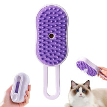 Defaux fur Comb Cat and Dog Grooming Brush For Long and Short Hair Purple, Cat and Dog Grooming Tool