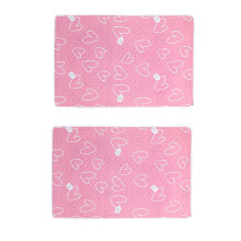 Waterproof Bed Pad Washable Incontinence Protector with Breathable Absorbent Fabric for Adults and Kids