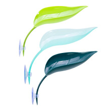 Aquarium Decor Plant Ornaments Colorful Artificial Leaves for Fish Tanks Landscaping Large Size Three Colors