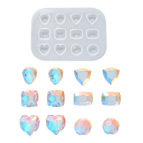 Moule en Silicone Durable pour boucles d'oreilles, pièces de-UN 2