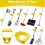 2 Pack Back Saving Tool Handle Attachment, Labor Saving Ergonomic Shovel or Rake Handle Attachment, Tool Handle Grip 4
