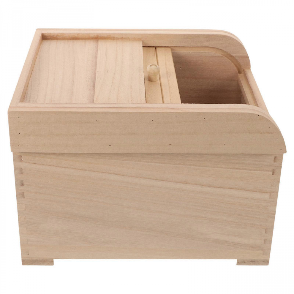 Rice Storage Container Wood Food Container For Storage Use Kitchen 5008878212773