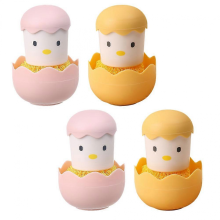 Washing Brush Cartoon Chick Cleaning Brush for Cleaning 4Pcs Kitchen Use