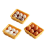 Mini Kitchen Model Microscale Food Play Simulated Egg Basket for 3Pcs Set 4