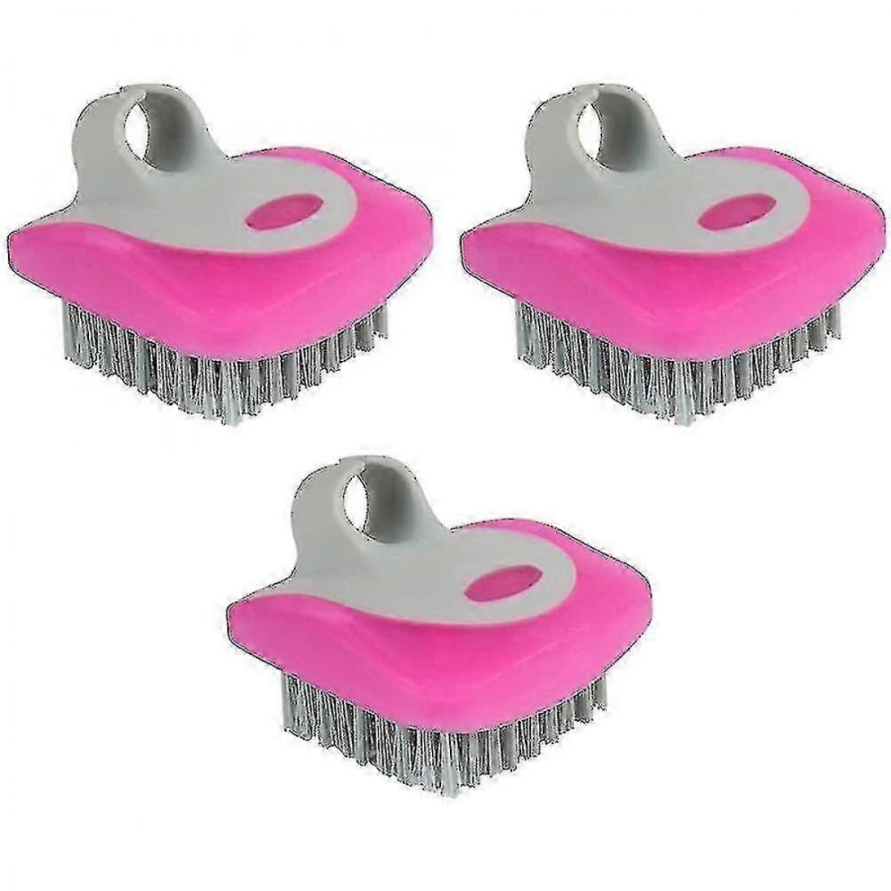25-26 3 Pieces Vegetable Brush Potato Scrubber Brush Vegetable Brush Scrubber For Food Flexible Bristles