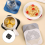 Odor Resistant Drain Protector Square Shape Bathroom Kitchen Sink CoverWhite 2