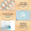 2 Pack Covered Egg Holders, 10 Grid Egg Storage Box with Lid, Plastic Fridge Egg Trays Egg Container for Refrigerator Kitchen Restaurant 25- 3