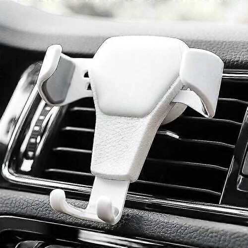 (No Logo-Black) Adjustable Mobile Phone Support For Car Ventilation Grid, Quick Support, Automobile Accessories 1
