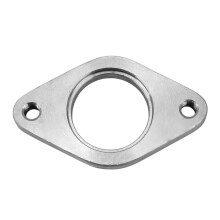 Durable 2 Bolt Exhaust Flange 38mm - Stainless Steel Easy Fit